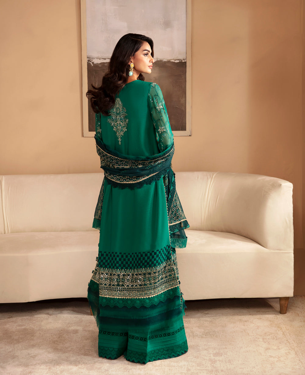 Xenia Formals | Raahi Luxury Formals | MIRAI - Pakistani Designer Dress - by Xenia Formals | Type: Formal - 100% Original at Saira Sultan