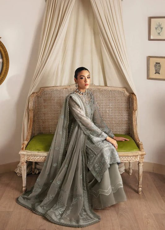 Gulaal | Embroidered Chiffon 23 | Sirena - Pakistani Designer Dress - by Gulaal | Type: Formal - 100% Original at Saira Sultan