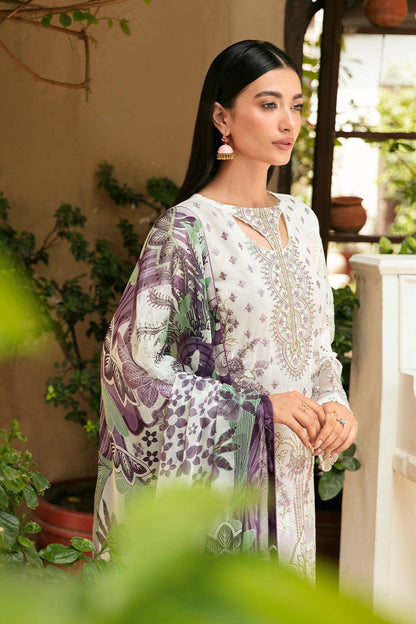 Ramsha | Luxury Lawn 24 | L-809 - Pakistani Designer Dress - by Ramsha | Type: Casuals - 100% Original at Saira Sultan