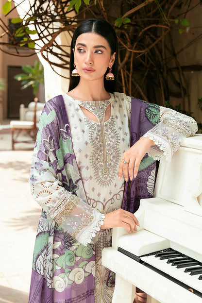 Ramsha | Luxury Lawn 24 | L-809 - Pakistani Designer Dress - by Ramsha | Type: Casuals - 100% Original at Saira Sultan