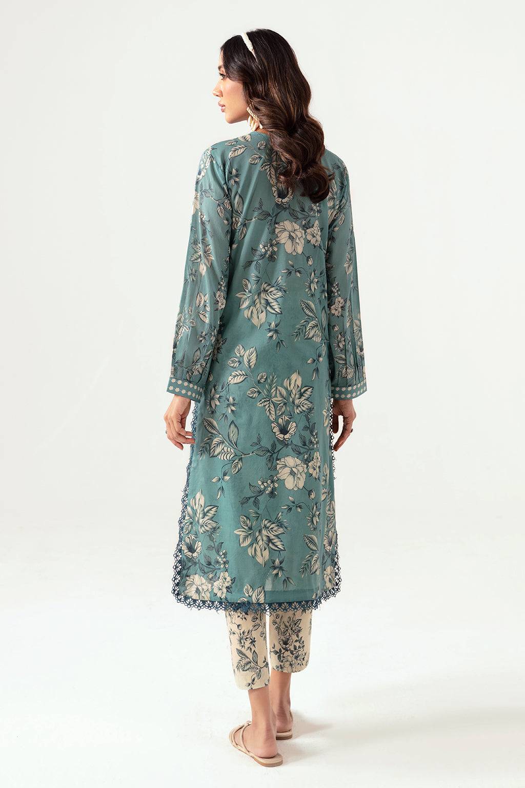 Ramsha | Pinted Lawn | RP-104 - Pakistani Designer Dress - by Ramsha | Type: Casuals - 100% Original at Saira Sultan