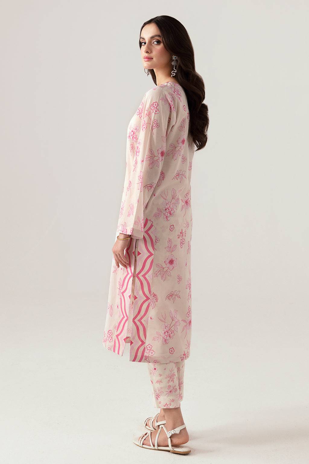 Ramsha | Pinted Lawn | RP-105 - Pakistani Designer Dress - by Ramsha | Type: Casuals - 100% Original at Saira Sultan