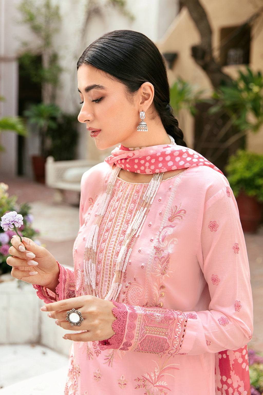 Ramsha | Luxury Lawn 24 | L-806 - Pakistani Designer Dress - by Ramsha | Type: Casuals - 100% Original at Saira Sultan