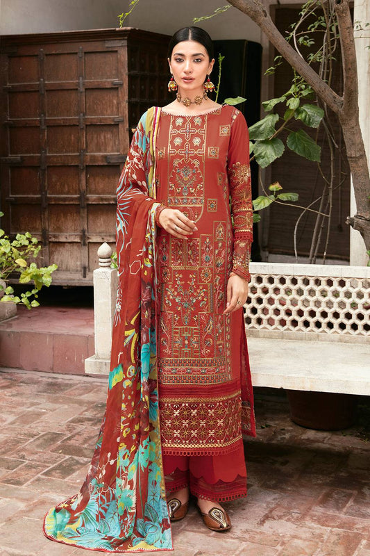 Ramsha | Luxury Lawn 24 | L-810 - Pakistani Designer Dress - by Ramsha | Type: Casuals - 100% Original at Saira Sultan