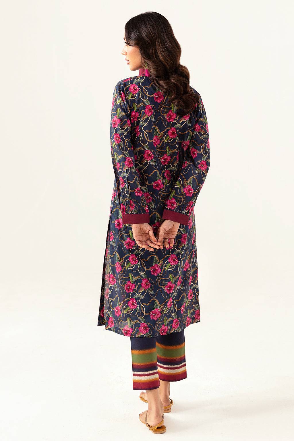 Ramsha | Pinted Lawn | RP-101 - Pakistani Designer Dress - by Ramsha | Type: Casuals - 100% Original at Saira Sultan