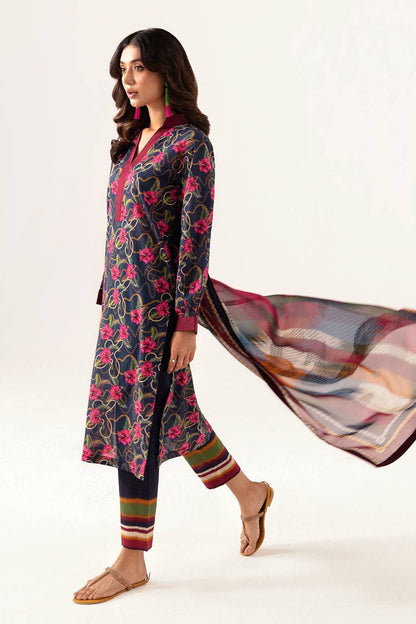 Ramsha | Pinted Lawn | RP-101 - Pakistani Designer Dress - by Ramsha | Type: Casuals - 100% Original at Saira Sultan