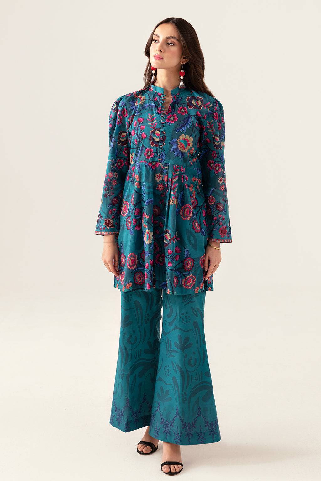 Ramsha | Pinted Lawn | RP-108 - Pakistani Designer Dress - by Ramsha | Type: Casuals - 100% Original at Saira Sultan