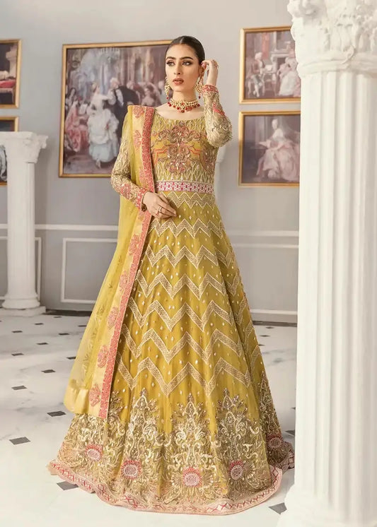 Akbar Aslam | Formal Collection | Yarrow - Pakistani Designer Dress - by Akbar Aslam | Type: Bridal - 100% Original at Saira Sultan