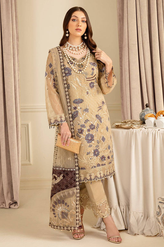 Ramsha | Minhal Organza Collection | M-702 - Pakistani Designer Dress - by Ramsha | Type: Formal - 100% Original at Saira Sultan