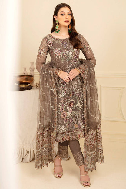 Ramsha | Minhal Organza Collection | M-710 - Pakistani Designer Dress - by Ramsha | Type: Formal - 100% Original at Saira Sultan