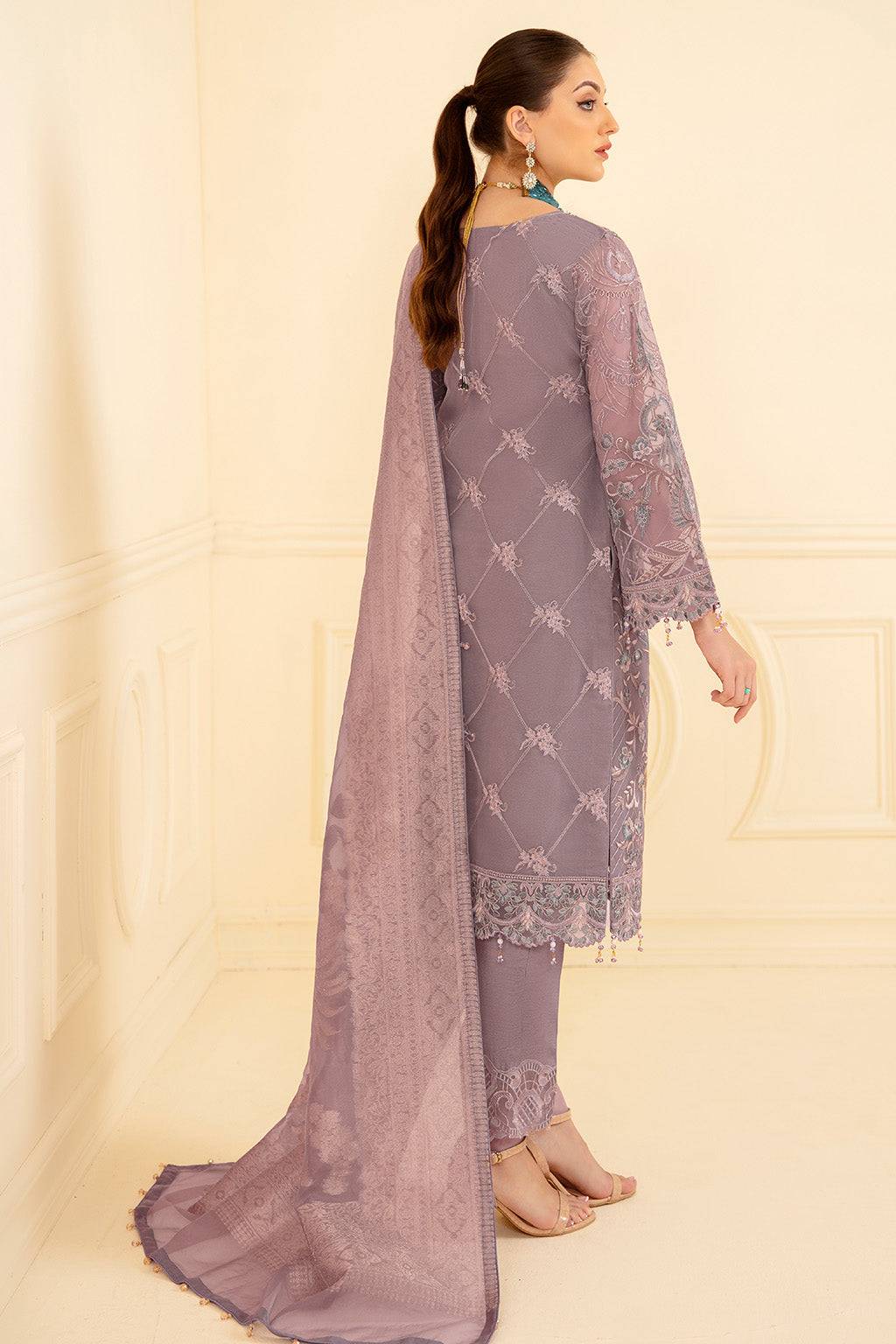 Ramsha | Minhal Organza Collection | M-709 - Pakistani Designer Dress - by Ramsha | Type: Formal - 100% Original at Saira Sultan