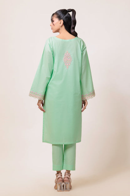 Bonanza Satrangi | M Green Cambric 2 Piece (1S24B2P002) 10 Green