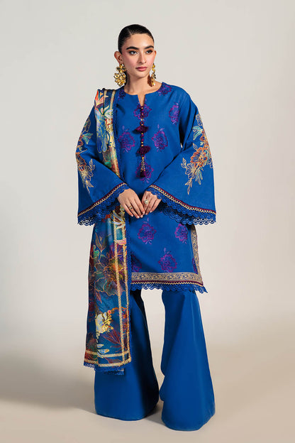 Bonanza Satrangi | Allure 3 Pc (1W24E3P004) Blue