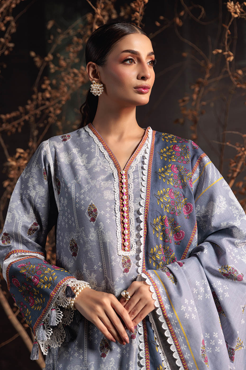 Bonanza Satrangi | Lilac Fantasy 3 Pc (1W24P3P098)