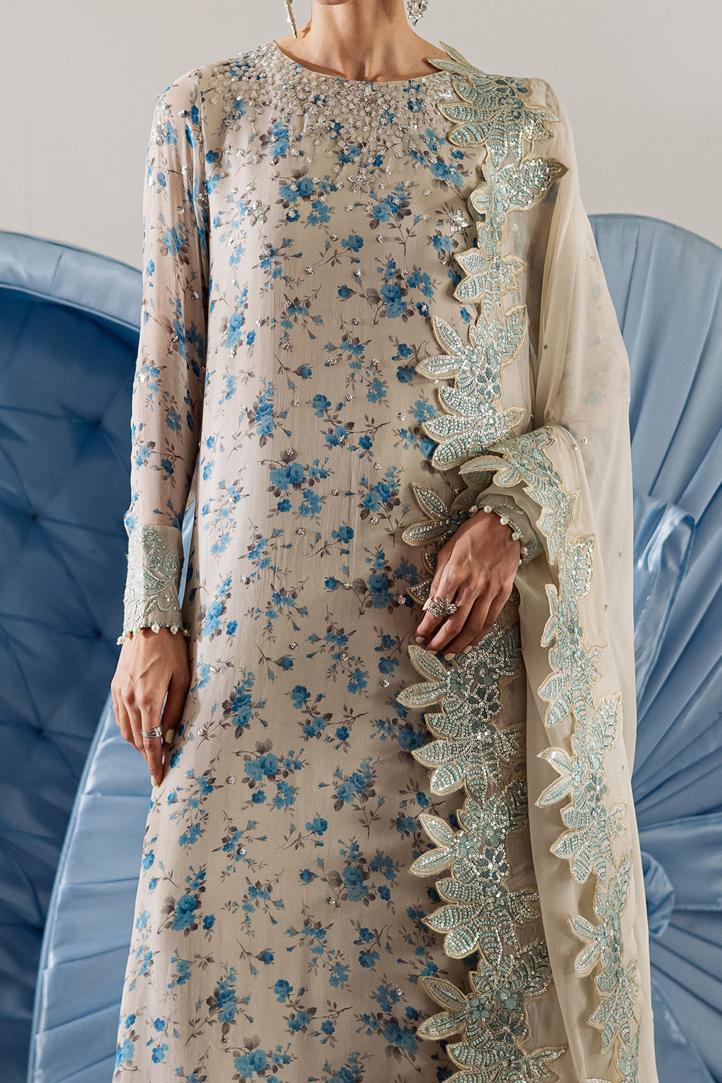 Vanya | Power Palettes  |PP-08 - Pakistani Designer Dress - by Vanya - Type : Ladies Clothes - 100% Original at Saira Sultan