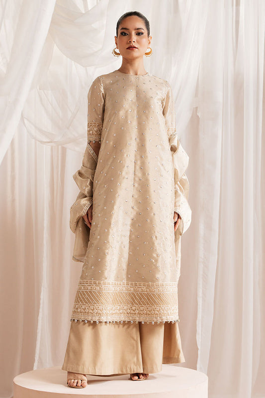 Cross Stitch | Luxe Atelier 25 | GILDED GLOW XS Beige Silk