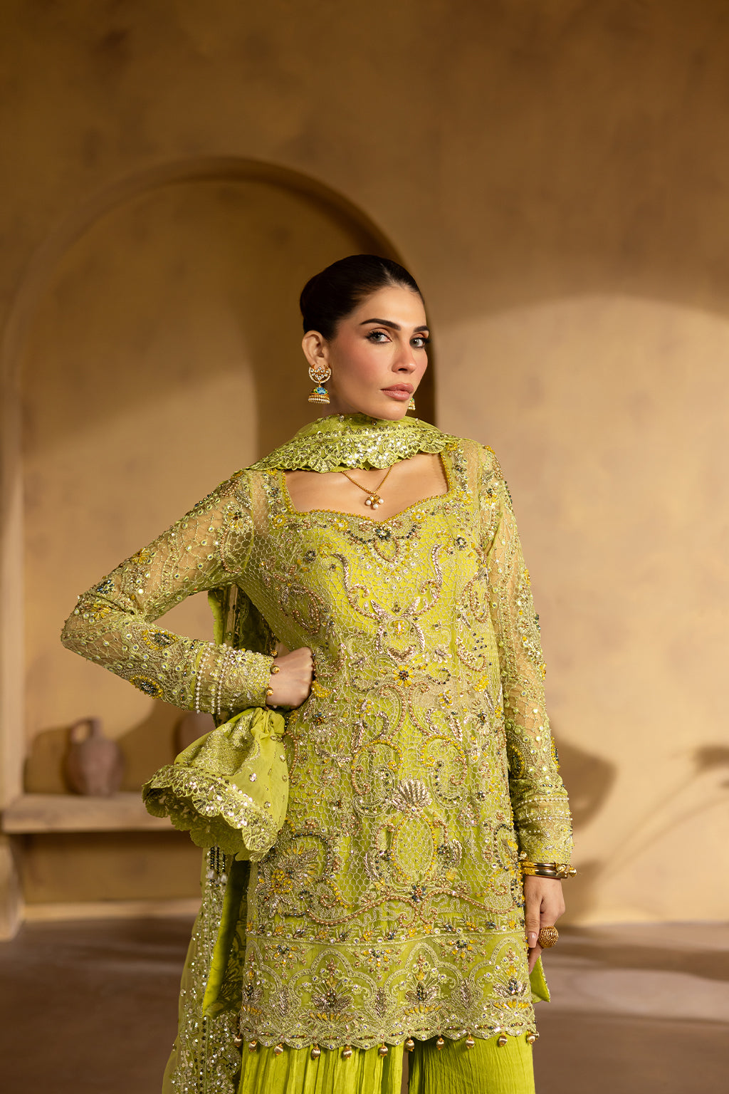 Emaan Adeel I Regalia Luxury Formals I BERYL - Pakistani Designer Dress - by Emaan Adeel - Type : Ladies Clothes - 100% Original at Saira Sultan