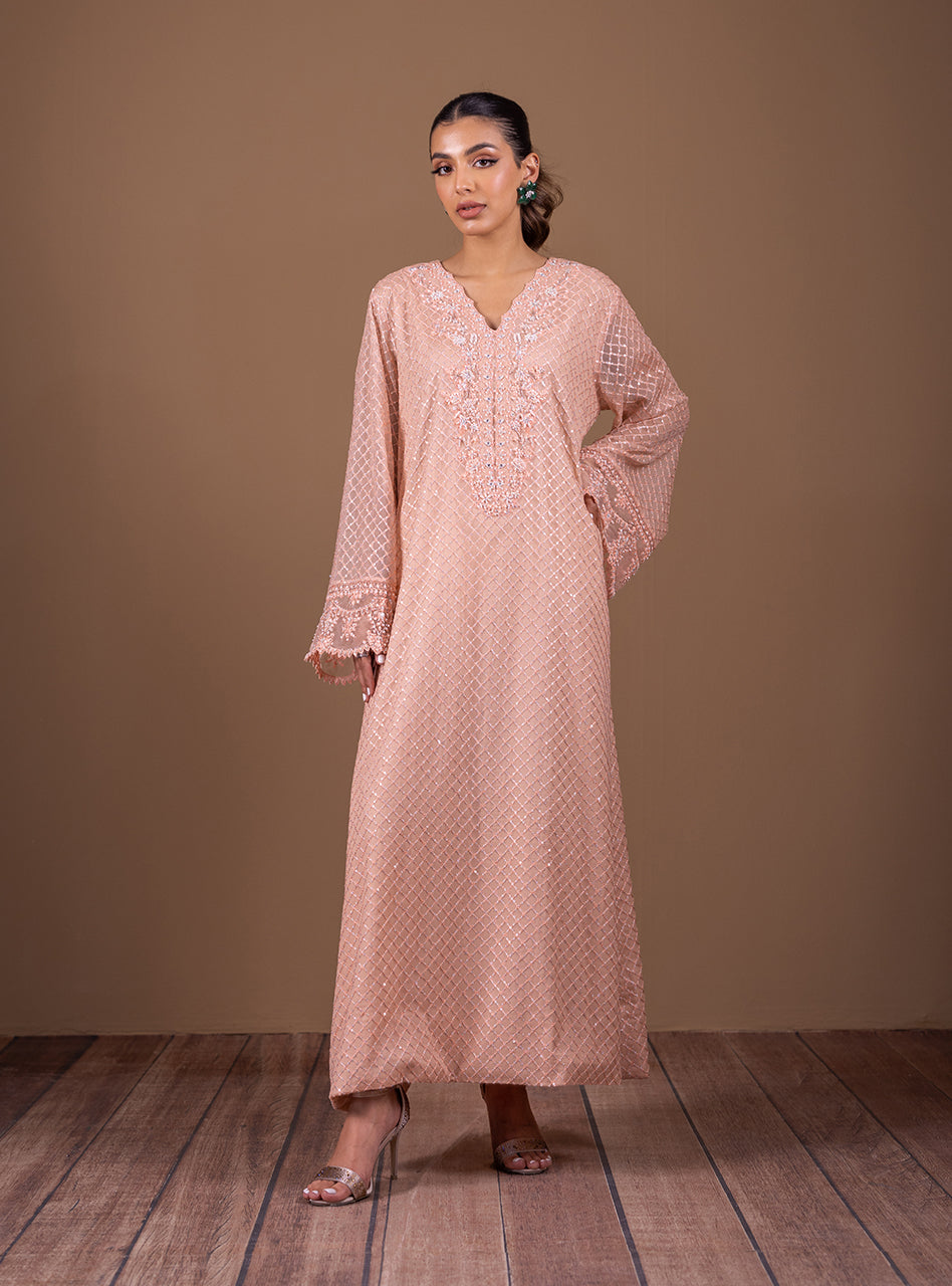 Zainab Chottani | Semi Formals | SPECTACULAR PINK BLING - Pakistani Designer Dress - by Zainab Chottani | Type: Formal - 100% Original at Saira Sultan