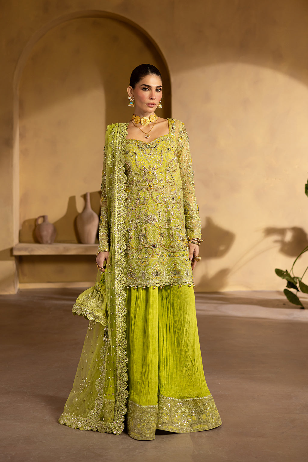 Emaan Adeel I Regalia Luxury Formals I BERYL - Pakistani Designer Dress - by Emaan Adeel - Type : Ladies Clothes - 100% Original at Saira Sultan