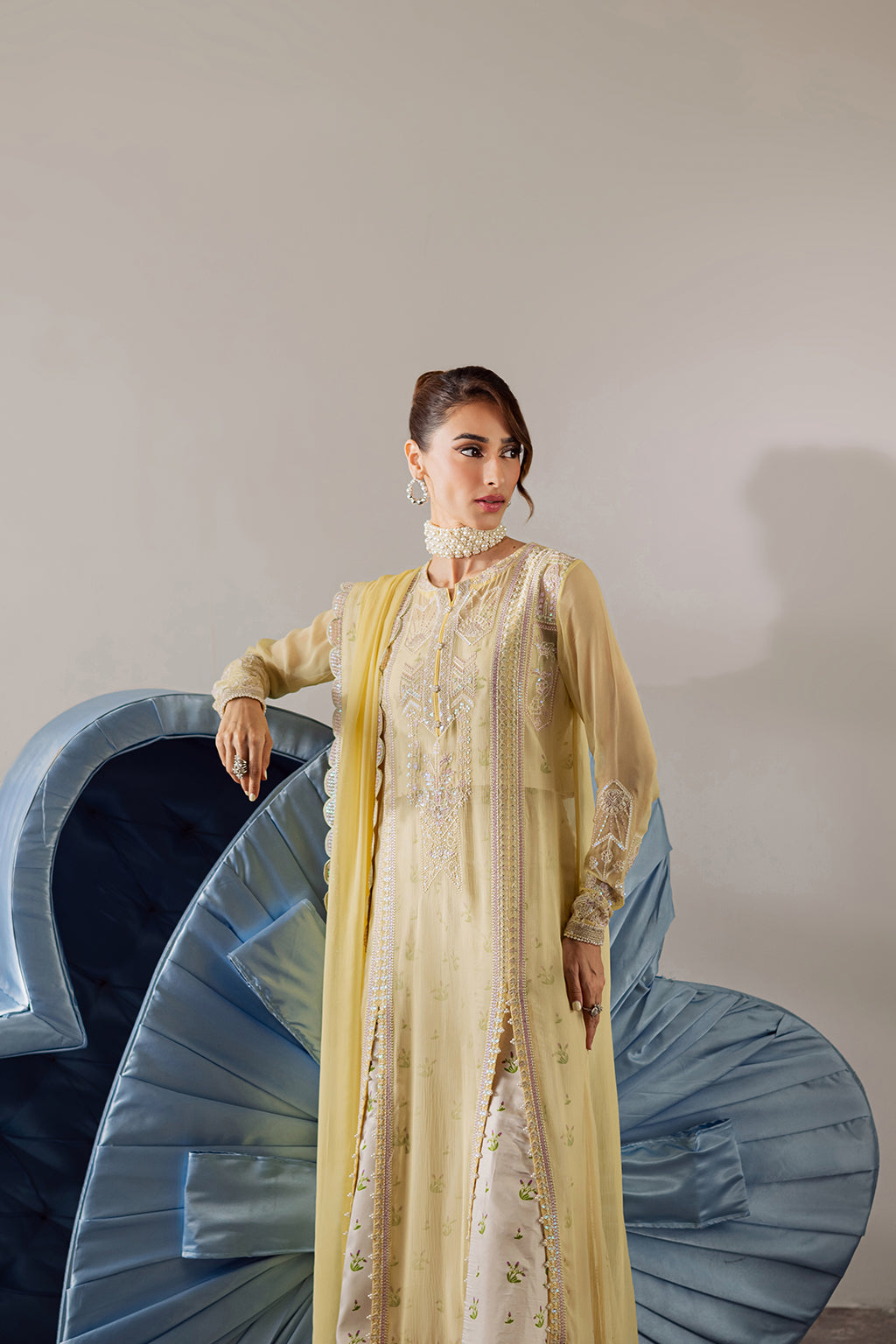 Vanya | Power Palettes | PP-05 - Pakistani Designer Dress - by Vanya - Type : Ladies Clothes - 100% Original at Saira Sultan