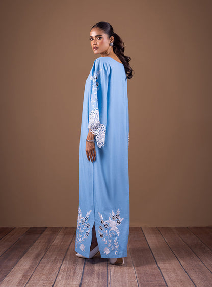 Zainab Chottani | Semi Formals | TIMELESS BLUE - Pakistani Designer Dress - by Zainab Chottani | Type: Formal - 100% Original at Saira Sultan