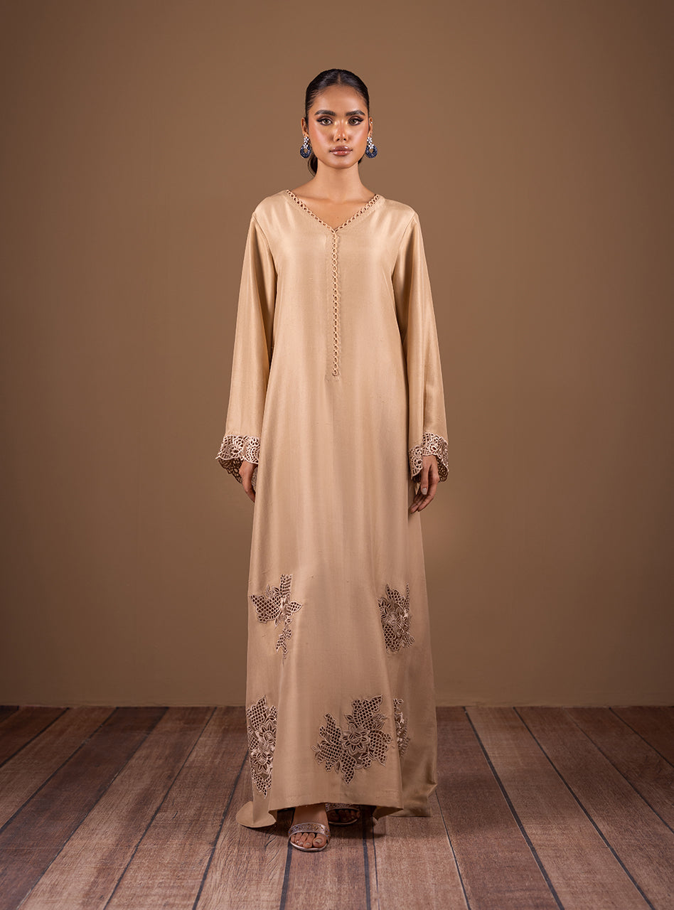 Zainab Chottani | Semi Formals | CHAMPAGNE ELEGANCE - Pakistani Designer Dress - by Zainab Chottani | Type: Formal - 100% Original at Saira Sultan