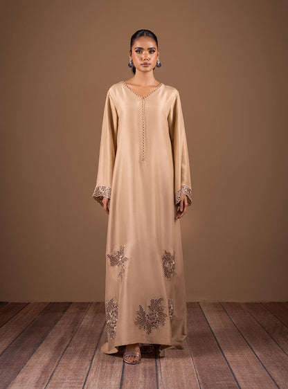 Zainab Chottani | Semi Formals | CHAMPAGNE ELEGANCE - Pakistani Designer Dress - by Zainab Chottani | Type: Formal - 100% Original at Saira Sultan