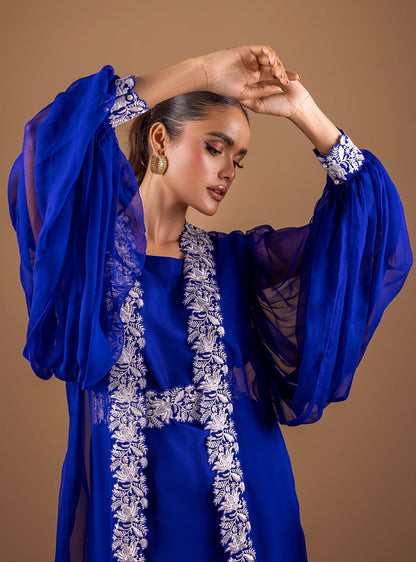 Zainab Chottani | Semi Formals | CARIBBEAN FLOW - Pakistani Designer Dress - by Zainab Chottani | Type: Formal - 100% Original at Saira Sultan