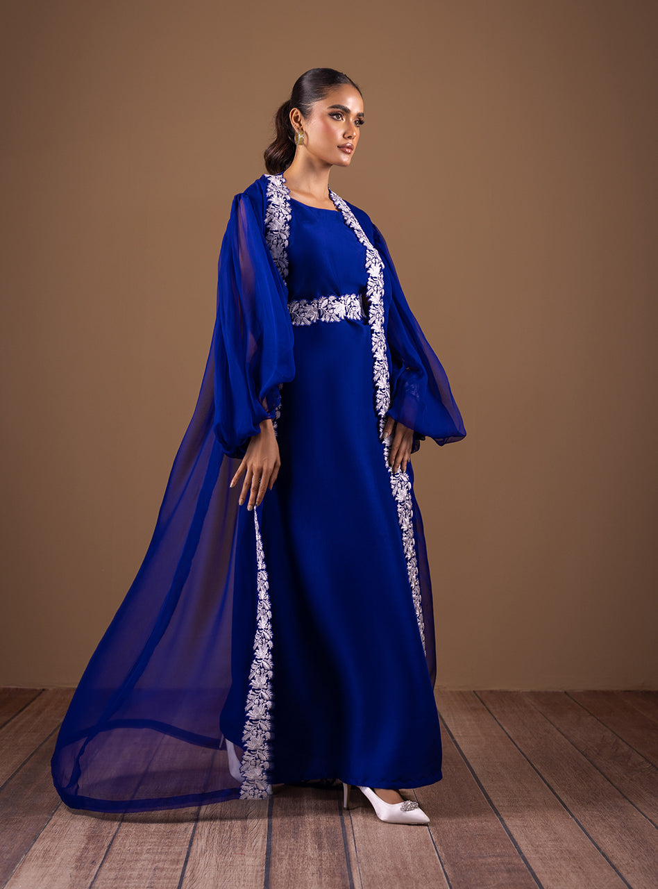 Zainab Chottani | Semi Formals | CARIBBEAN FLOW - Pakistani Designer Dress - by Zainab Chottani | Type: Formal - 100% Original at Saira Sultan