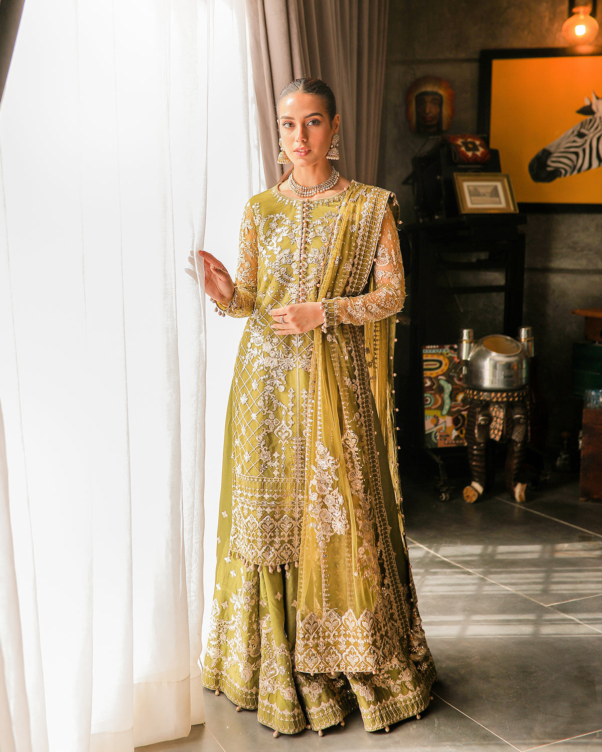 Faiza Saqlain | Nira Festive | Rozhin - Pakistani Designer Dress - by Faiza Saqlain | Type: Bridal - 100% Original at Saira Sultan