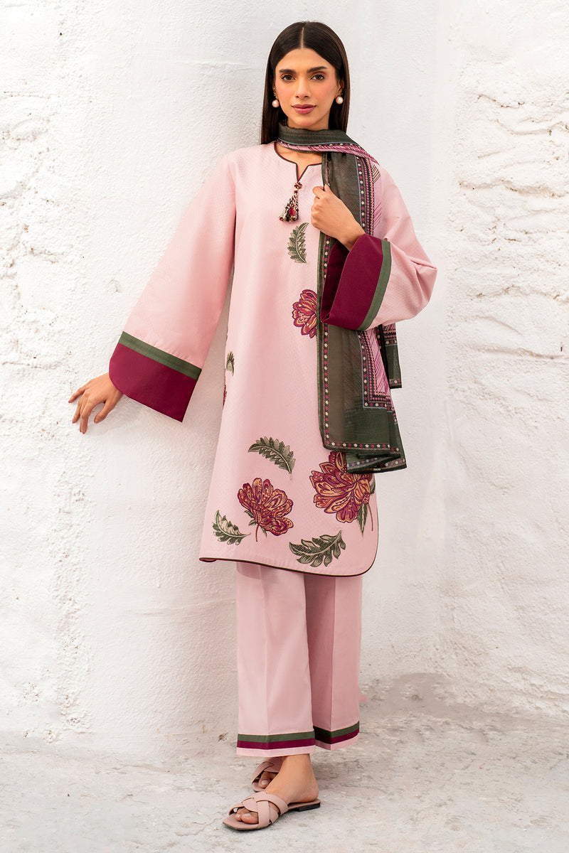 Jazmin | Summer Lawn 25 | USE-9116 XS Pink Lawn
