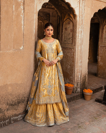 Faiza Saqlain | Nira Festive | Sozan - Pakistani Designer Dress - by Faiza Saqlain | Type: Bridal - 100% Original at Saira Sultan