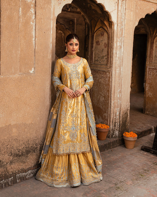 Faiza Saqlain | Nira Festive | Sozan - Pakistani Designer Dress - by Faiza Saqlain | Type: Bridal - 100% Original at Saira Sultan