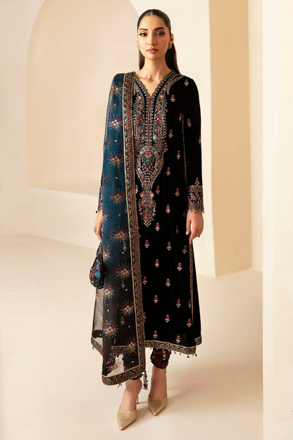 Jazmin | Velvet Edit 24 | Velvet Formal VF-2028 - Pakistani Designer Dress - by Jazmin | Type: Formal - 100% Original at Saira Sultan