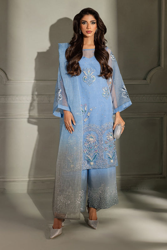 Nureh | Tiny Twinkles | Cosmic Glow TW-11 XS Denium Blue Organza