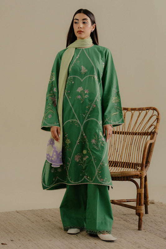 Zara Shahjahan | Coco Lawn 25 | Tara-8B XS Green Lawn