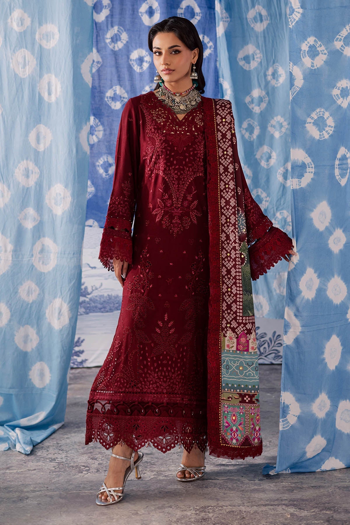 Nureh | Bazaar Luxe 25 | NE-204 by Nureh - Designer Dress  - Type : Ladies Clothes - Available at Saira Sultan - 100% Original 