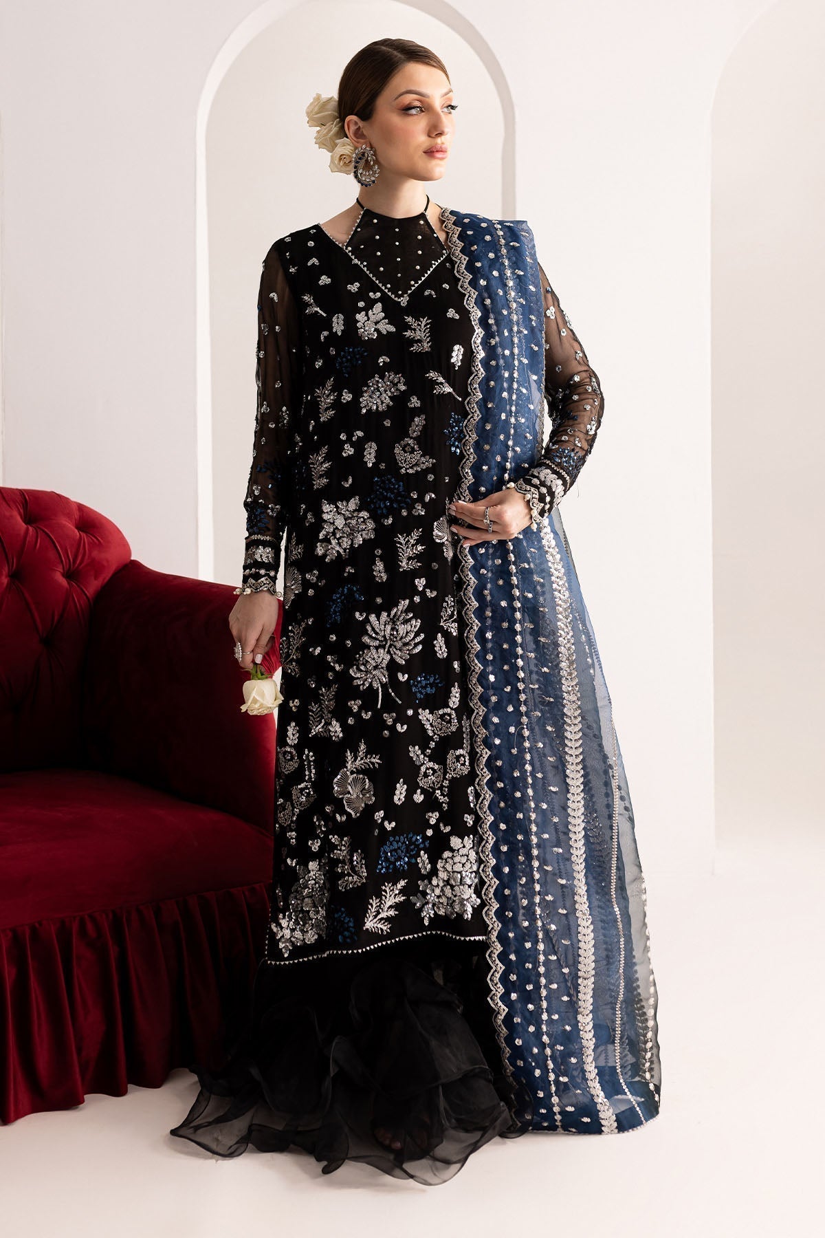 Nureh | Fancy Formals | NP-517 - Pakistani Designer Dress - by Nureh | Type: Formal - 100% Original at Saira Sultan