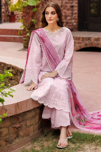 Farasha | Printed Essentials | Dovella XL Pink Lawn