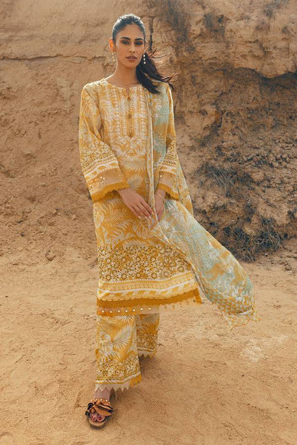 Nureh | Gardenia Lawn 24 | N-02 - Pakistani Designer Dress - by Nureh | Type: Luxury - 100% Original at Saira Sultan