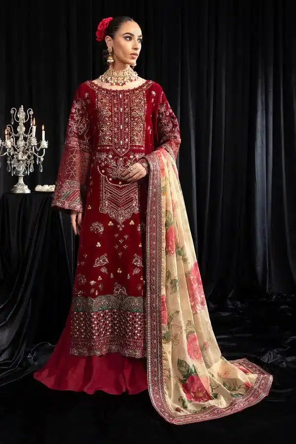 Nureh | Maya Velvet 23 | Elisa - Pakistani Designer Dress - by Nureh | Type: Formal - 100% Original at Saira Sultan