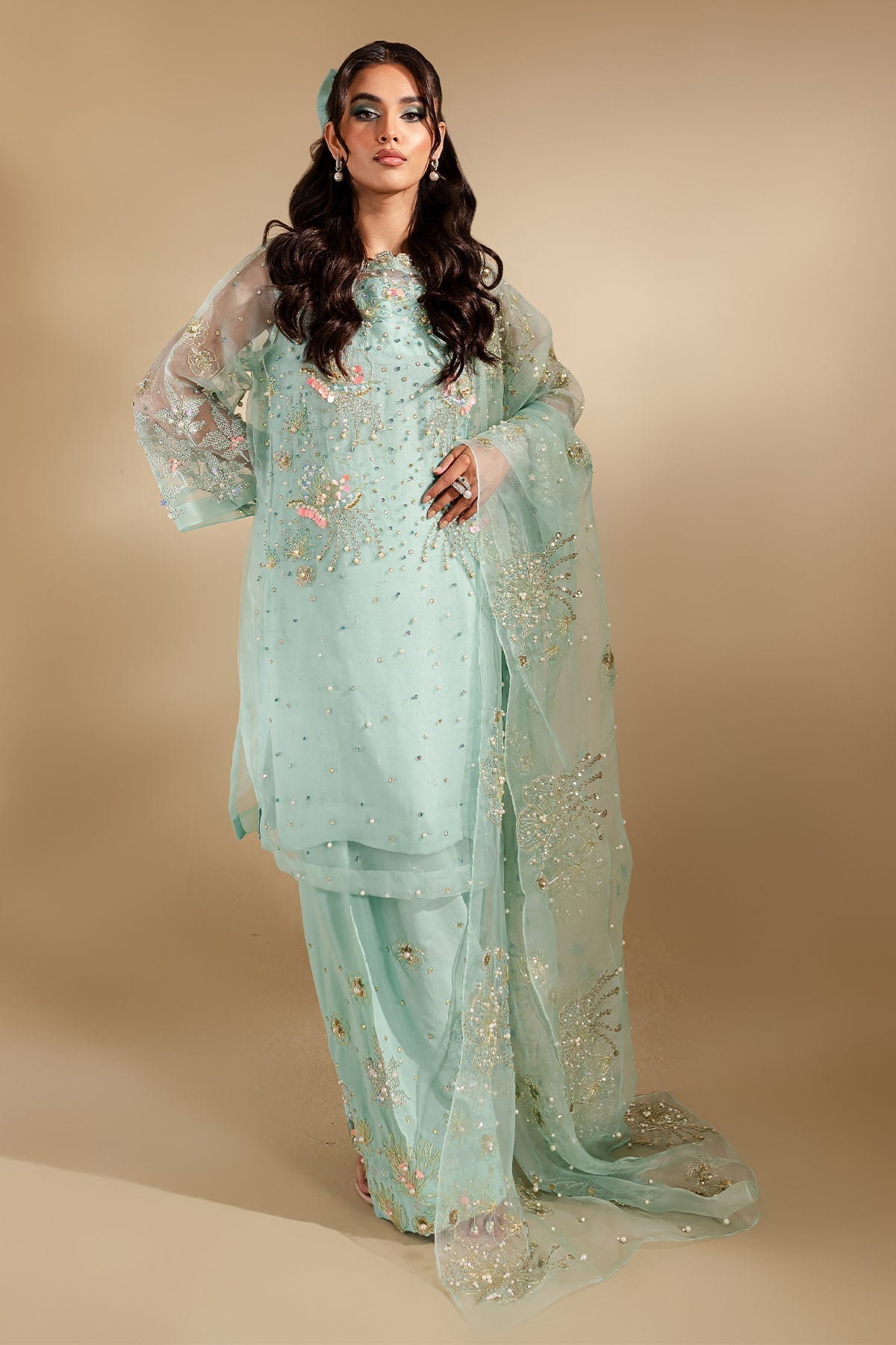 Nureh | Tiny Twinkles | TWINKLE - Pakistani Designer Dress - by Nureh | Type: Formal - 100% Original at Saira Sultan