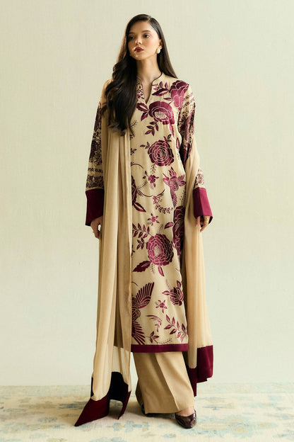Zara Shahjahan | Festive Wear 25 | ZR25F0109 - Pakistani Designer Dress - by Zara Shahjahan - Type : Ladies Clothes - 100% Original at Saira Sultan