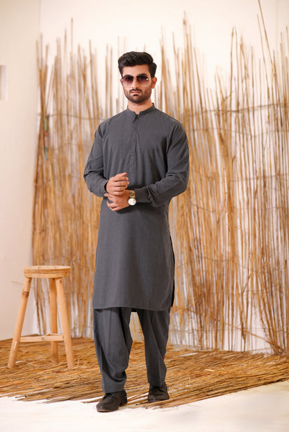 TGM | Men Fancy Wedding | Gun Powder (3 Piece)
