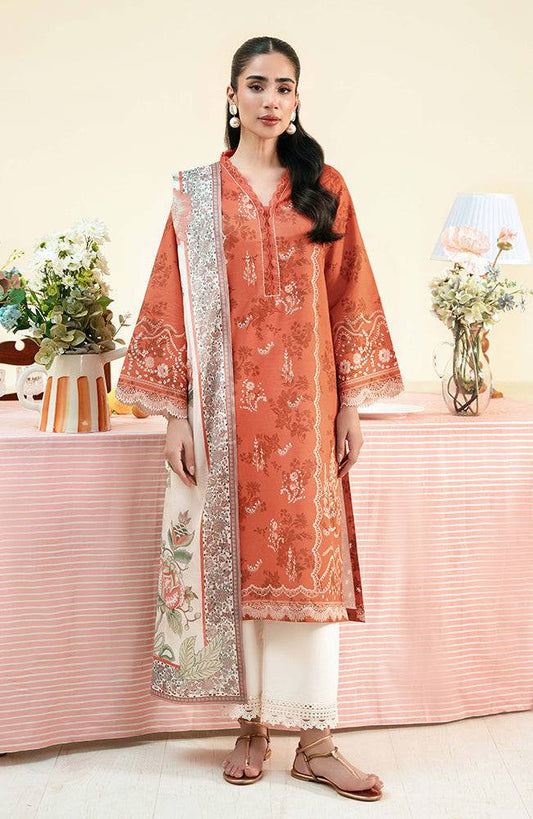 Seran | Daffodils Lawn 24 | Rowan - Pakistani Designer Dress - by Seran | Type: Casuals - 100% Original at Saira Sultan