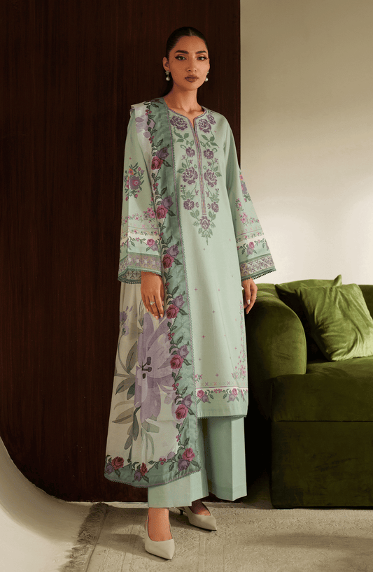 Seran | Ilara Cambric | AVELINE - Pakistani Designer Dress - by Seran - Type : Ladies Clothes - 100% Original at Saira Sultan