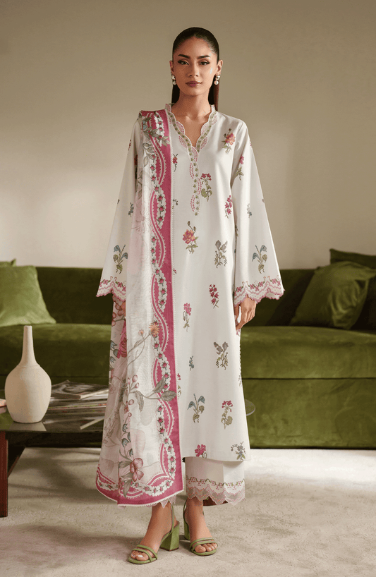 Seran | Ilara Cambric | GAELLE - Pakistani Designer Dress - by Seran - Type : Ladies Clothes - 100% Original at Saira Sultan