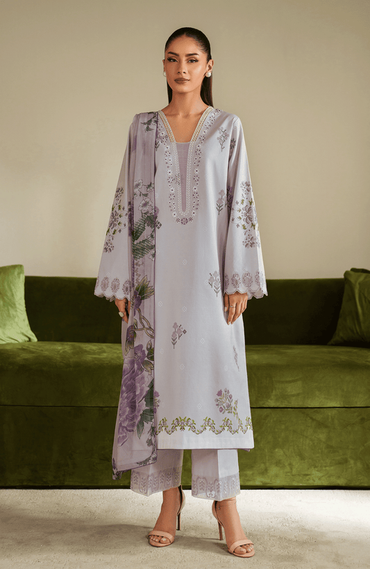 Seran | Ilara Cambric | LAVARA - Pakistani Designer Dress - by Seran - Type : Ladies Clothes - 100% Original at Saira Sultan