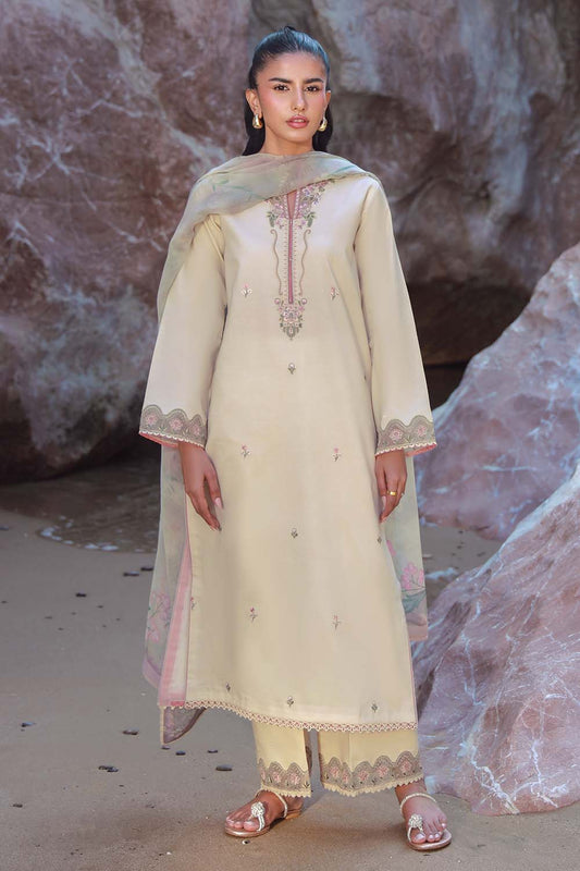 Seran | Afsanah Lawn 25 | AYLIN XS Ivory Lawn
