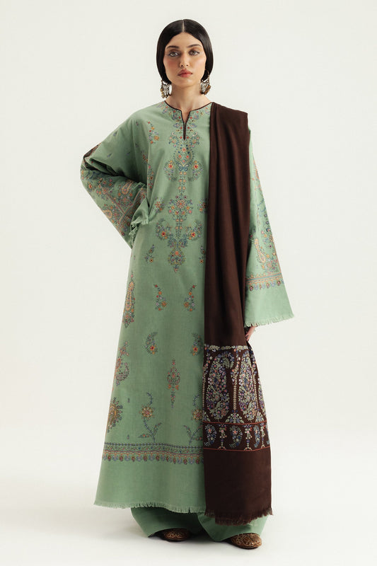 Zara Shahjahan | Winter 25 | Keran - Pakistani Designer Dress - by Zara Shahjahan - Type : Ladies Clothes - 100% Original at Saira Sultan